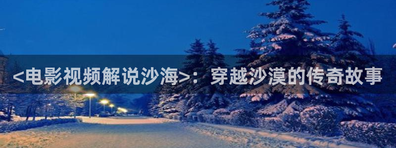樱花视频免费入口：<电影视频解说沙海>：穿越沙漠的传奇故事